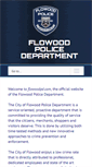 Mobile Screenshot of flowoodpd.com