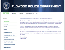 Tablet Screenshot of flowoodpd.com